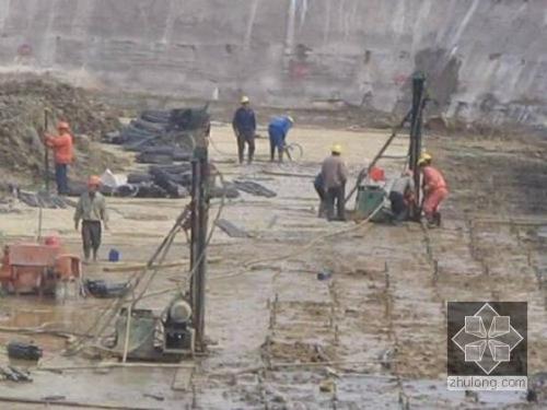 务川我公司承建北京房山区水池地基注浆加固工程
